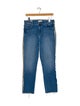 L'Agence Mid-Rise Straight Leg Jeans