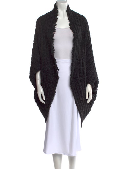 L'Agence Alpaca Open Front Sweater