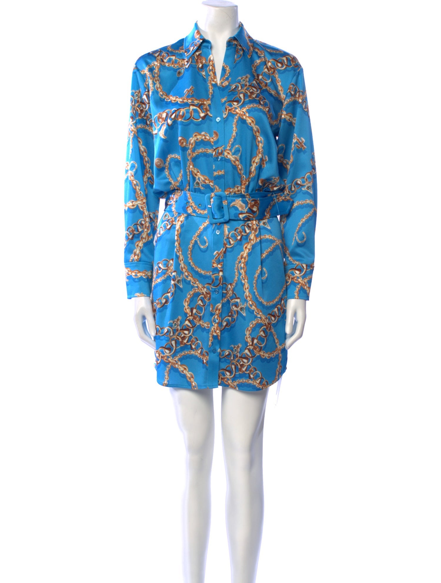 L'Agence Printed Mini Dress w/ Tags