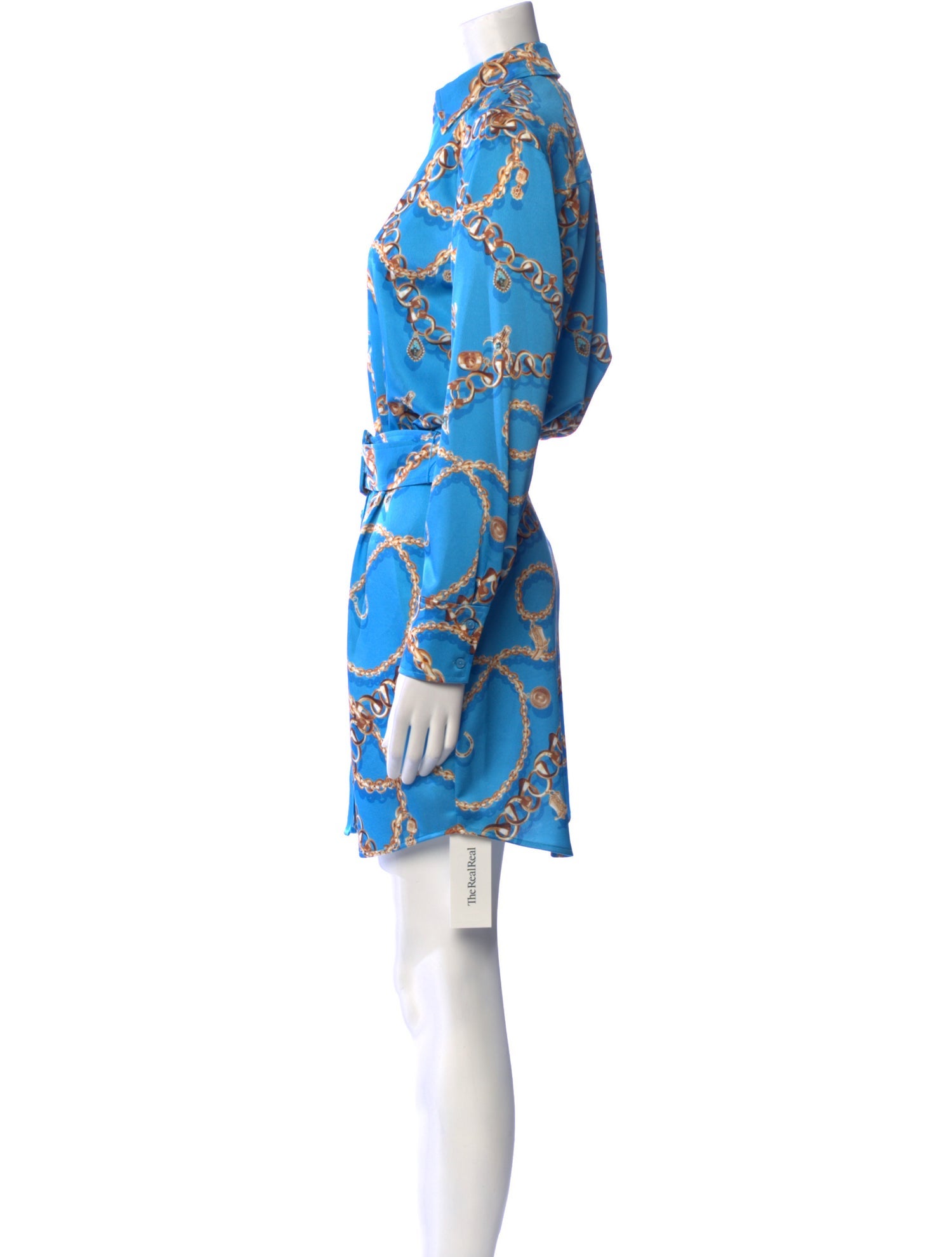 L'Agence Printed Mini Dress w/ Tags