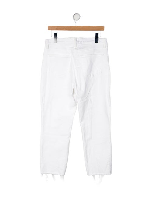 L'Agence Mid-Rise Straight Leg Jeans