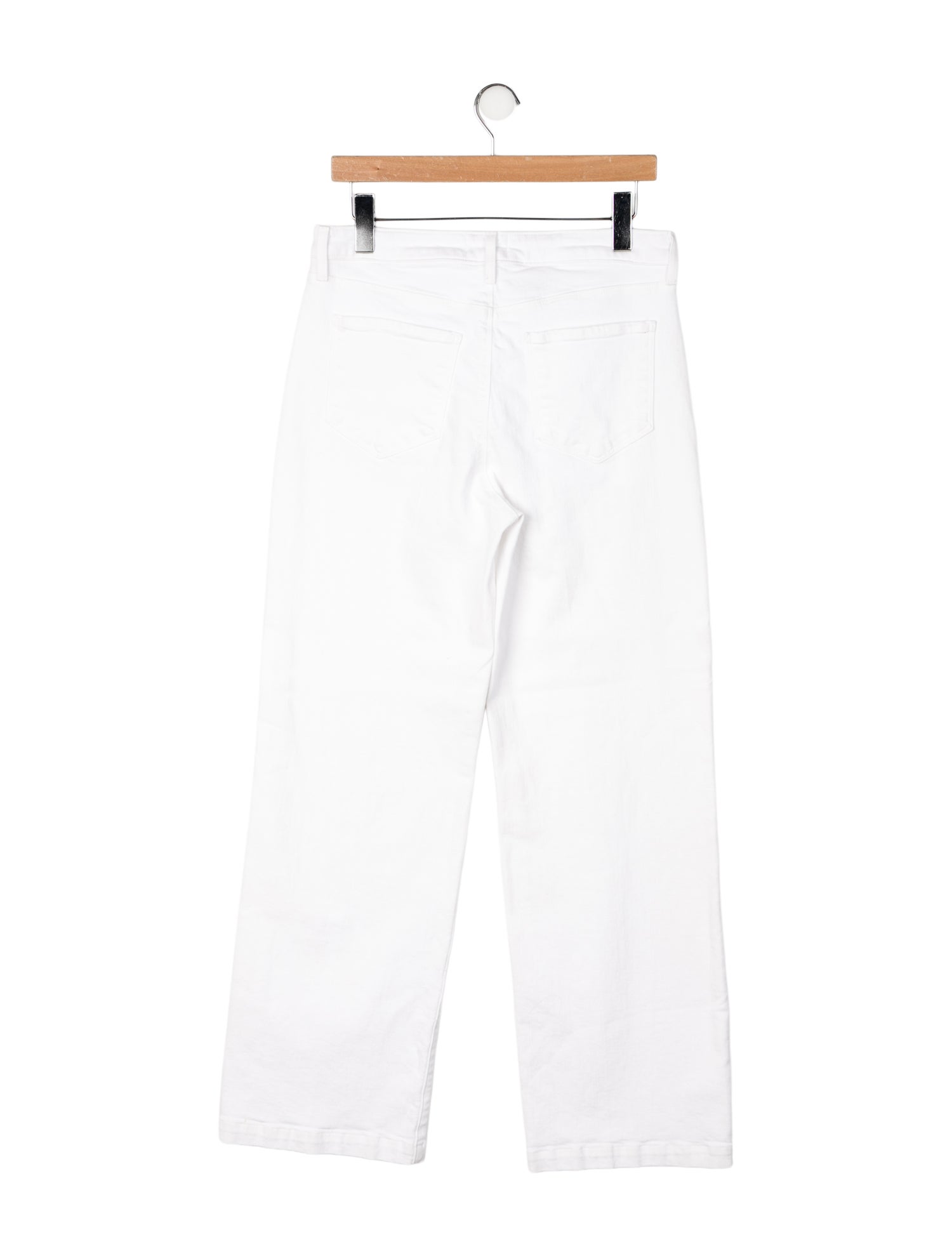 L'Agence Mid-Rise Wide Leg Jeans