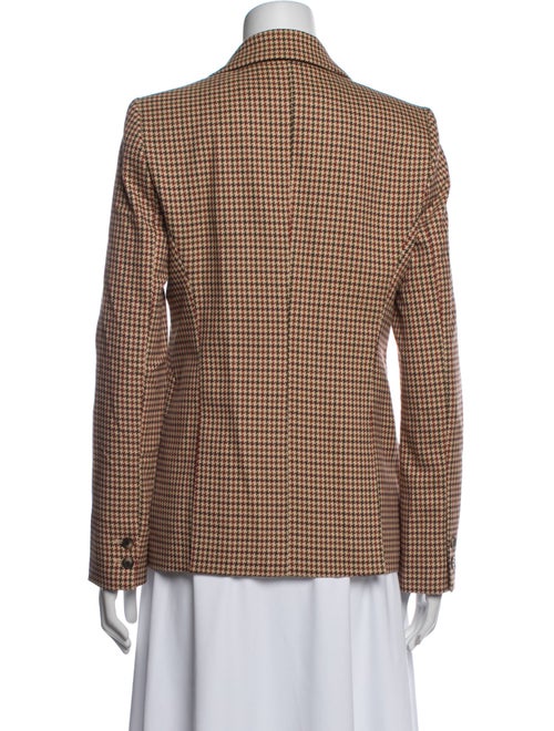 L'Agence Houndstooth Print Blazer