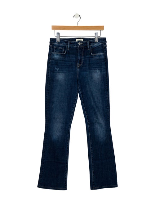 L'Agence High-Rise Straight Leg Jeans