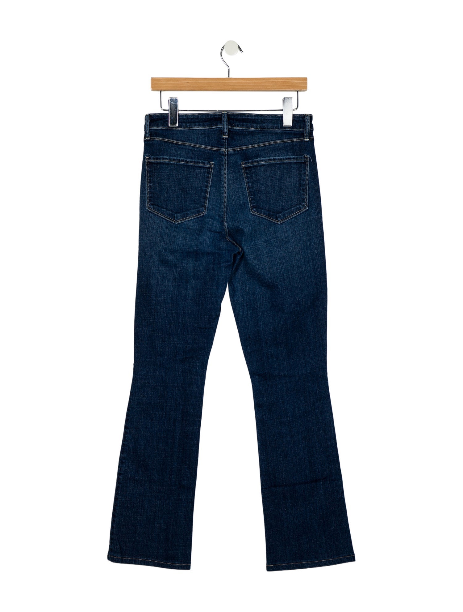 L'Agence High-Rise Straight Leg Jeans