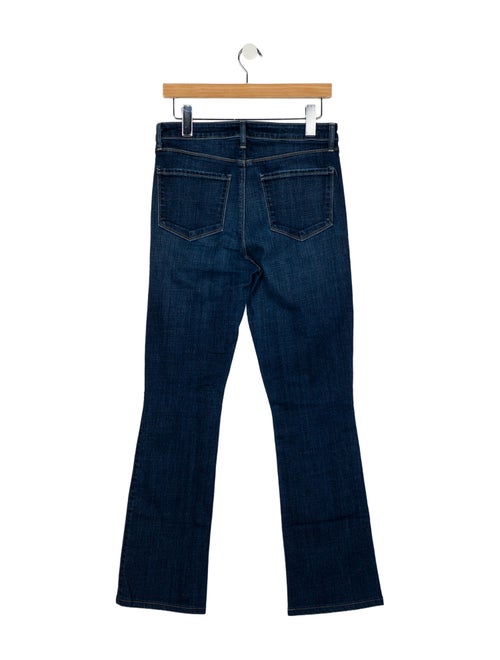 L'Agence High-Rise Straight Leg Jeans