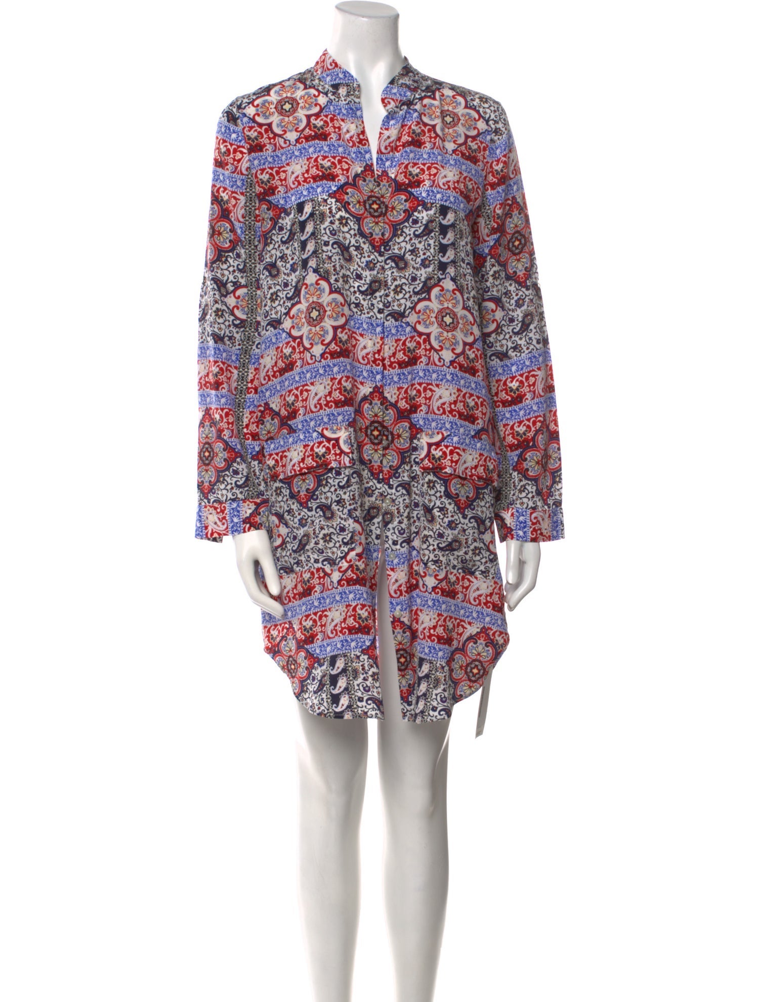 L'Agence Silk Mini Dress