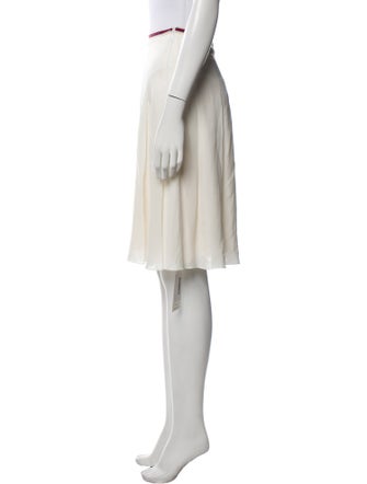 L'Agence Wool Knee-Length Skirt