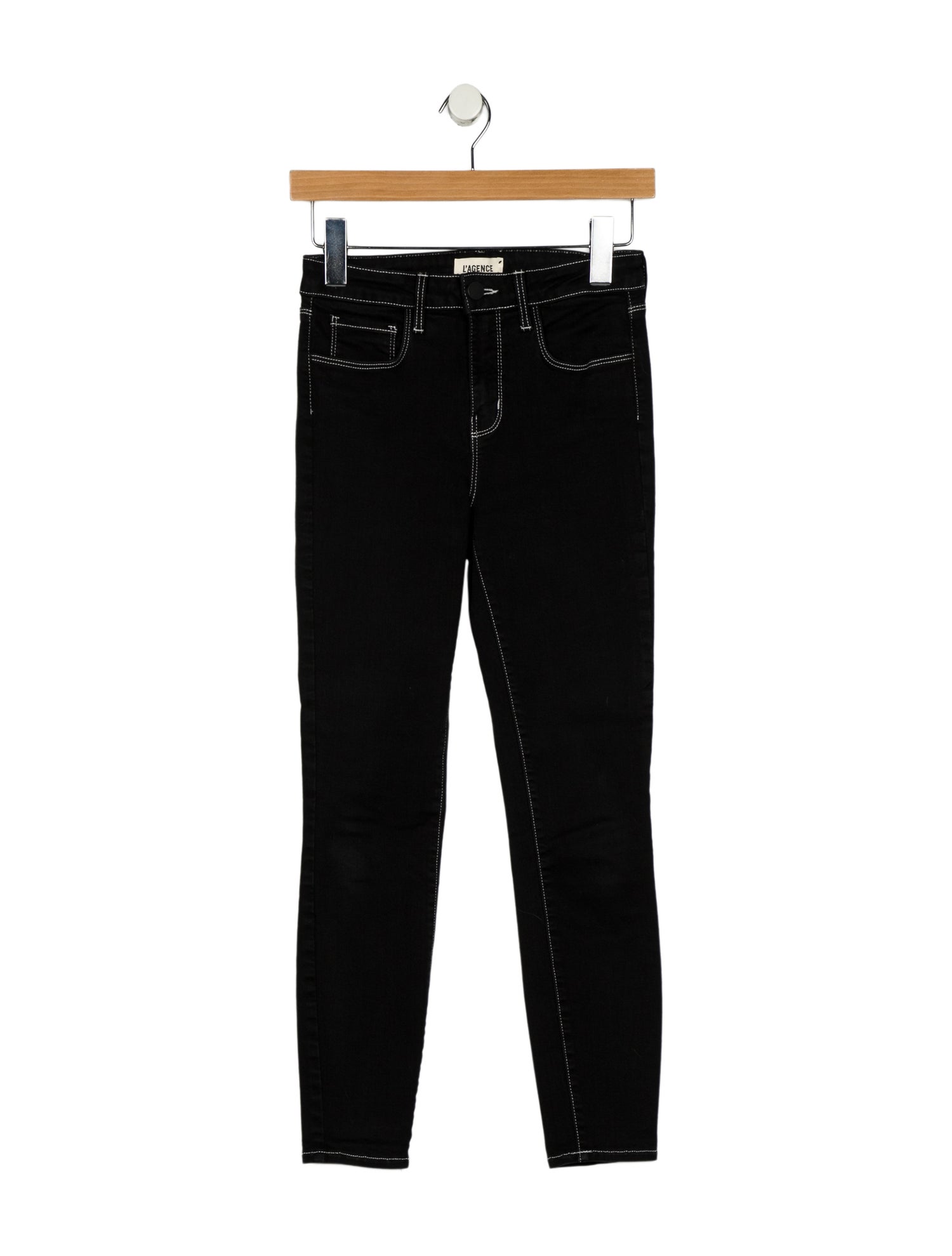 L'Agence Mid-Rise Skinny Leg Jeans
