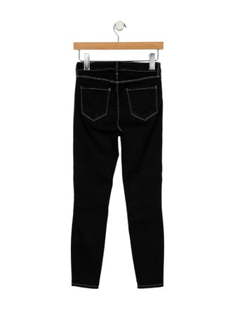 L'Agence Mid-Rise Skinny Leg Jeans