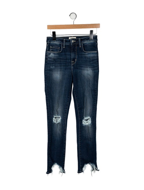 L'Agence Mid-Rise Straight Leg Jeans