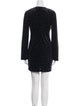 L'Agence Crew Neck Mini Dress