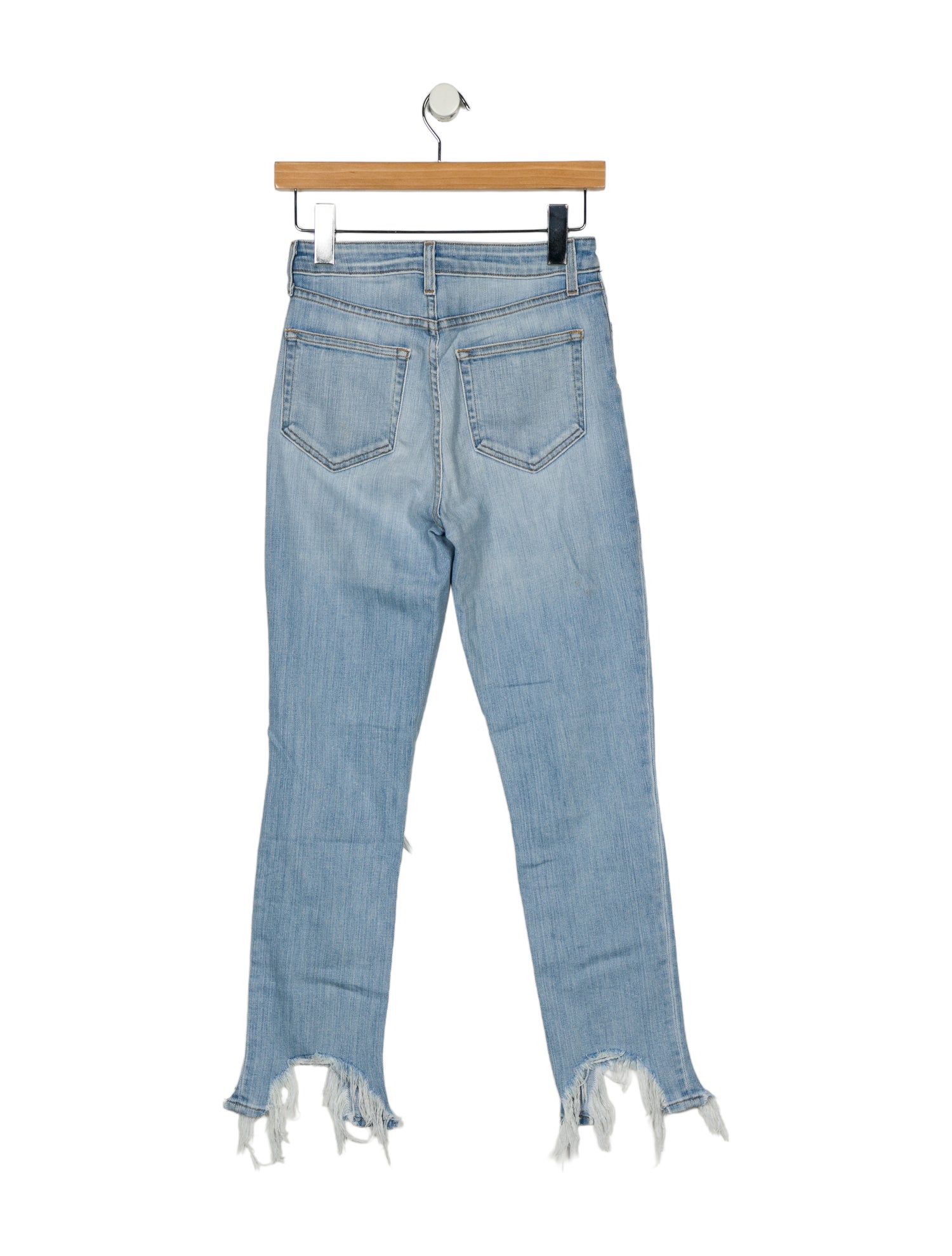 L'Agence Mid-Rise Straight Leg Jeans