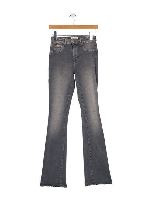 L'Agence Mid-Rise Straight Leg Jeans
