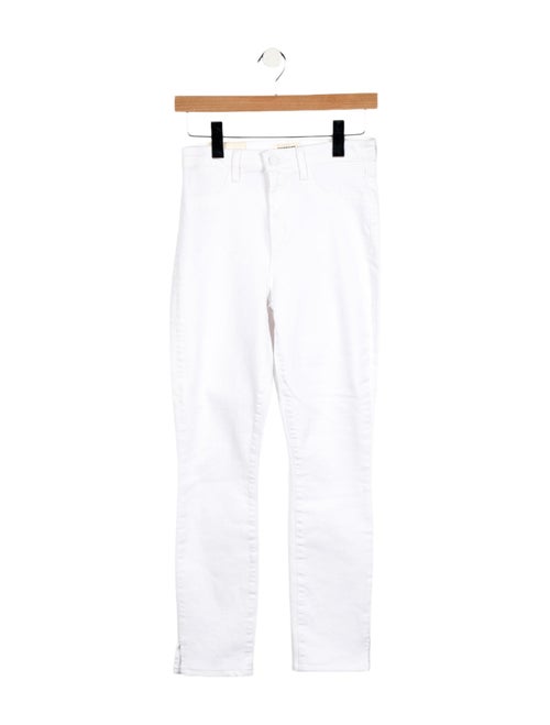 L'Agence Mid-Rise Straight Leg Jeans