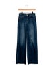 L'Agence Mid-Rise Wide Leg Jeans