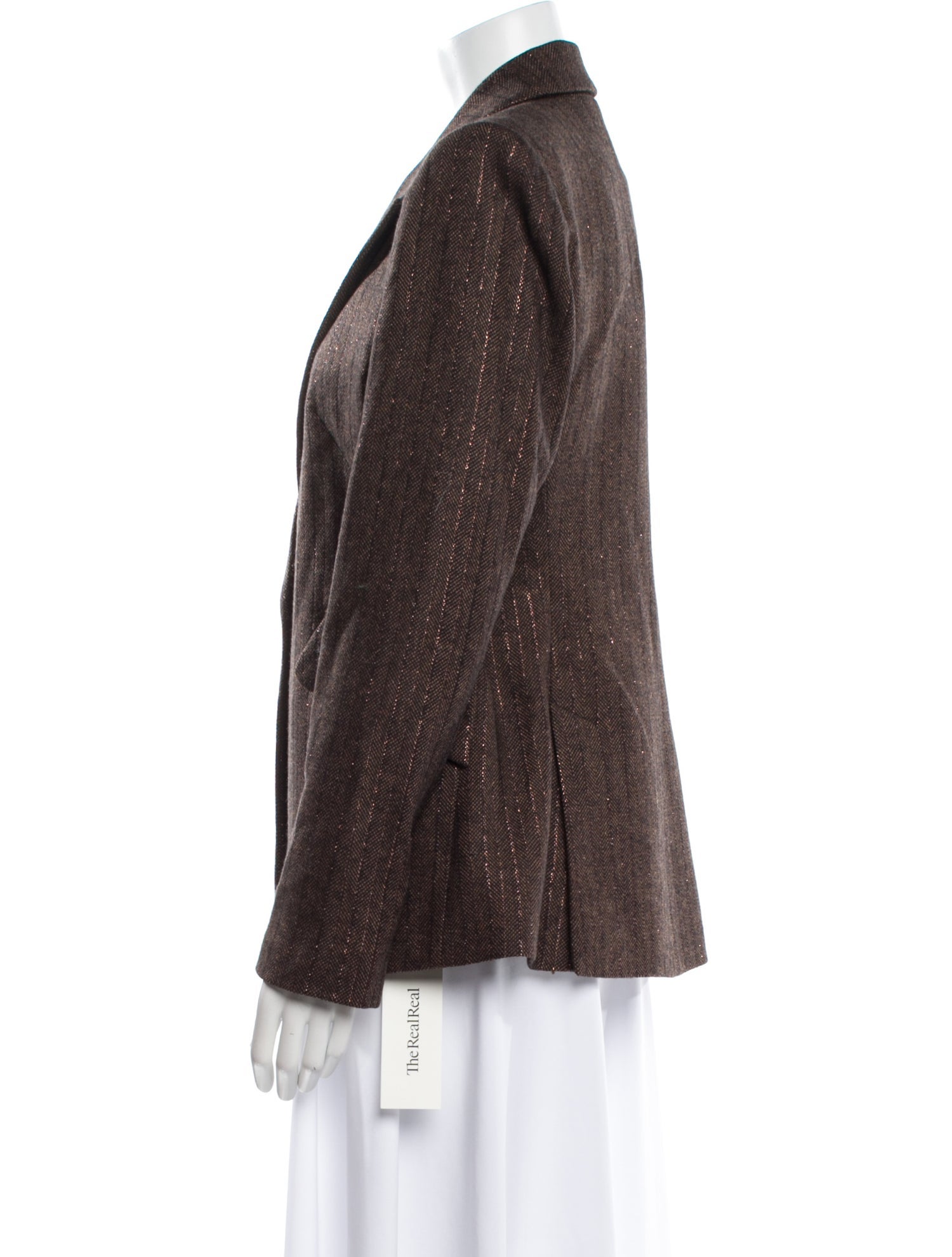 L'Agence Striped Blazer w/ Tags