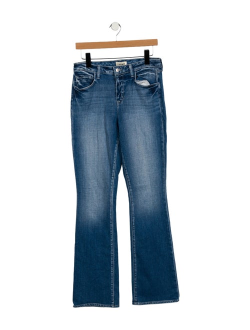 L'Agence Mid-Rise Straight Leg Jeans