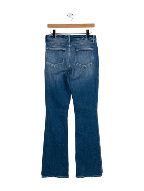 L'Agence Mid-Rise Straight Leg Jeans