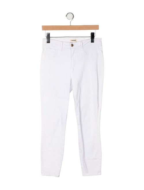 L'Agence High-Rise Straight Leg Jeans
