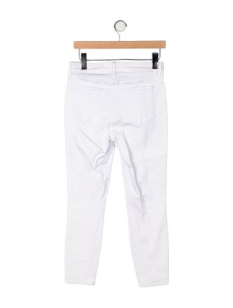 L'Agence High-Rise Straight Leg Jeans