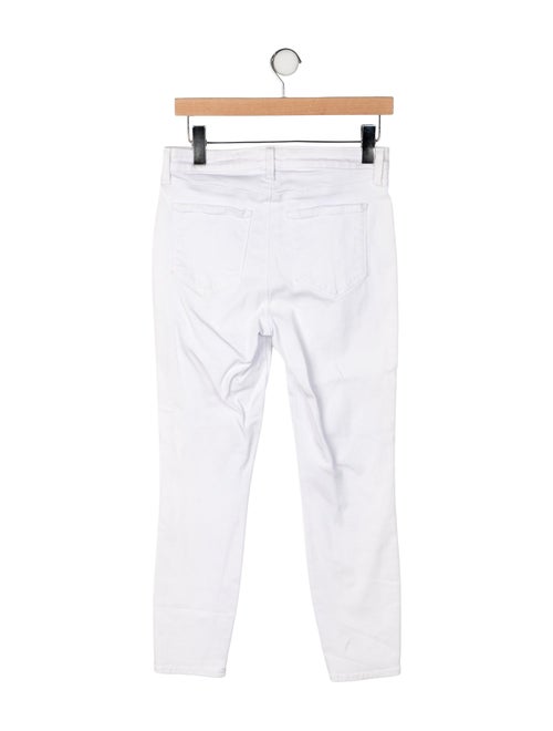 L'Agence High-Rise Straight Leg Jeans