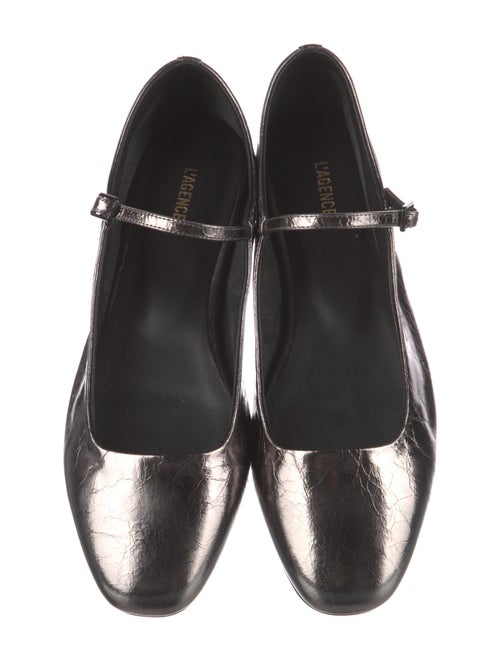 L'Agence Leather Mary Jane Flats