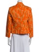 L'Agence Floral Print Evening Jacket