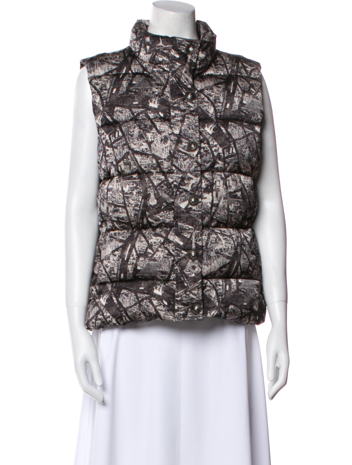 L'Agence Printed Vest w/ Tags
