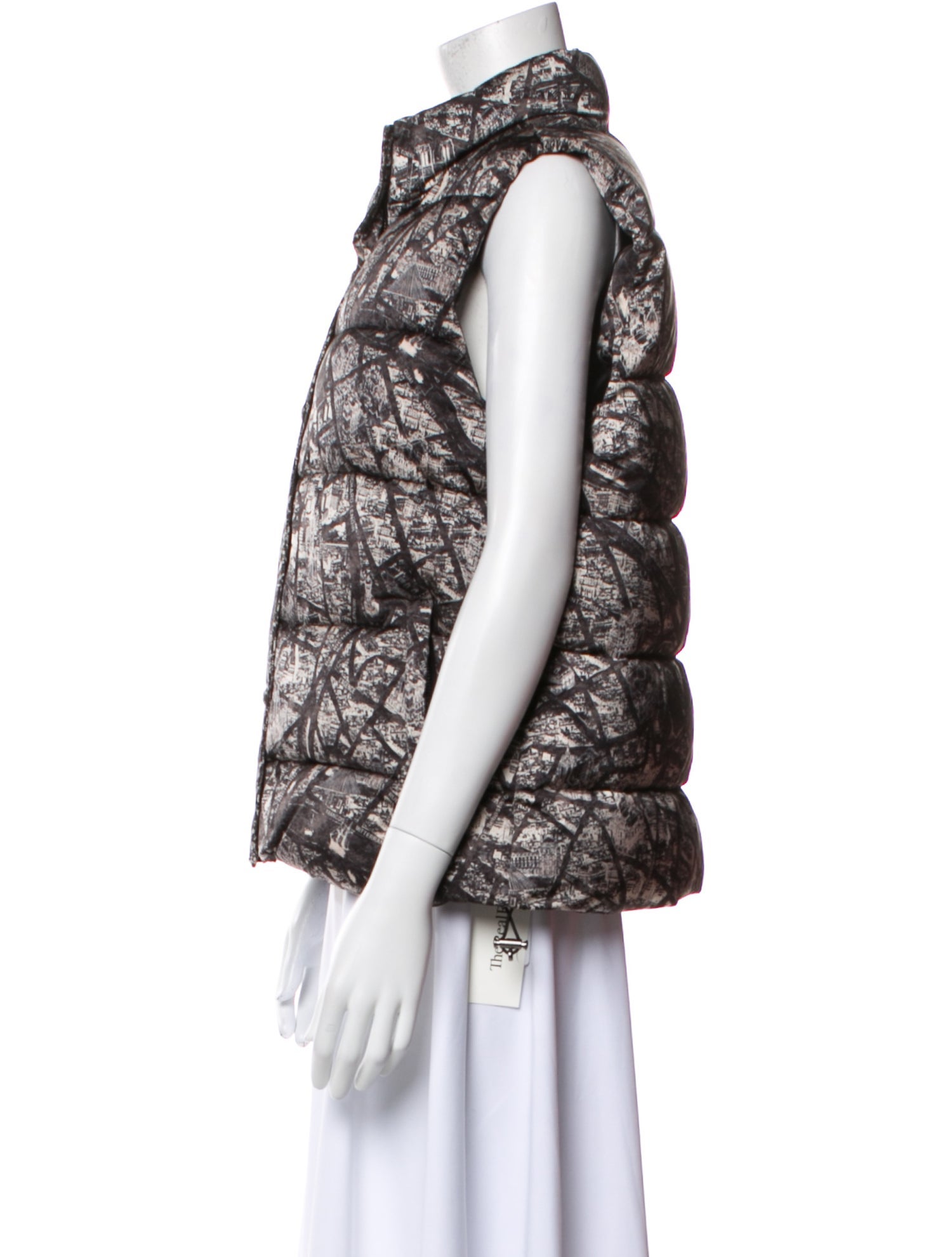 L'Agence Printed Vest w/ Tags