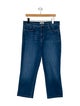 L'Agence High-Rise Straight Leg Jeans