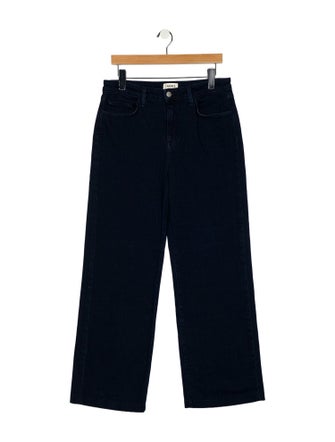 L'Agence High-Rise Wide Leg Jeans