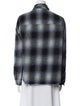 L'Agence Plaid Print Jacket