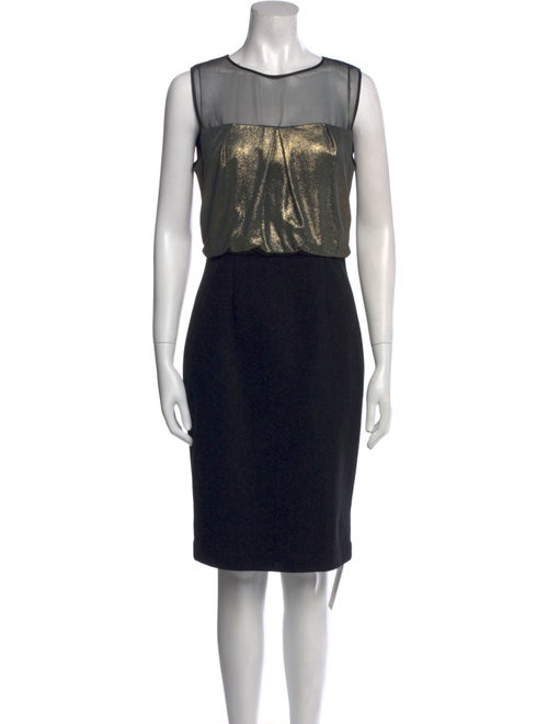 L'Agence Virgin Wool Knee-Length Dress