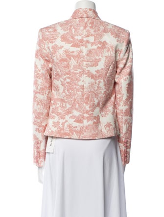 L'Agence Printed Blazer