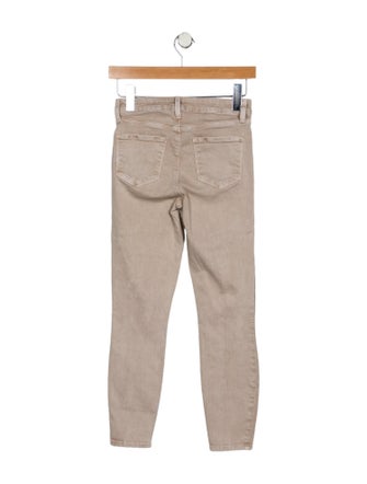 L'Agence Mid-Rise Skinny Leg Jeans