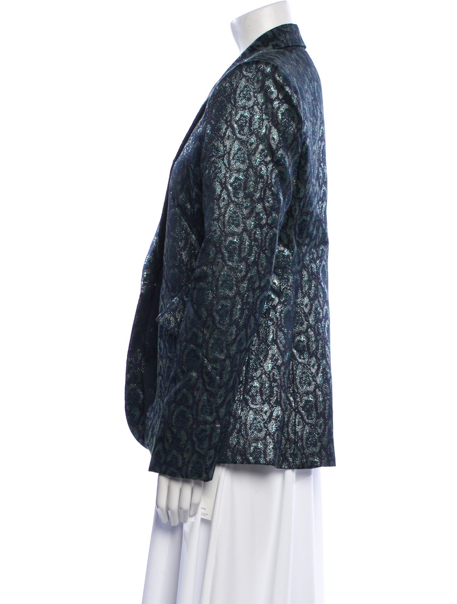 L'Agence Printed Evening Jacket