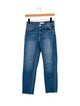 L'Agence Mid-Rise Straight Leg Jeans