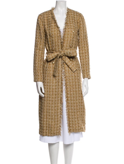 L'Agence Tweed Pattern Coat