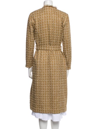 L'Agence Tweed Pattern Coat