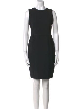 L'Agence Crew Neck Mini Dress