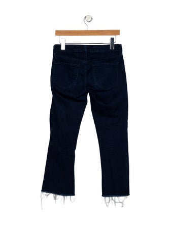 L'Agence Mid-Rise Straight Leg Jeans