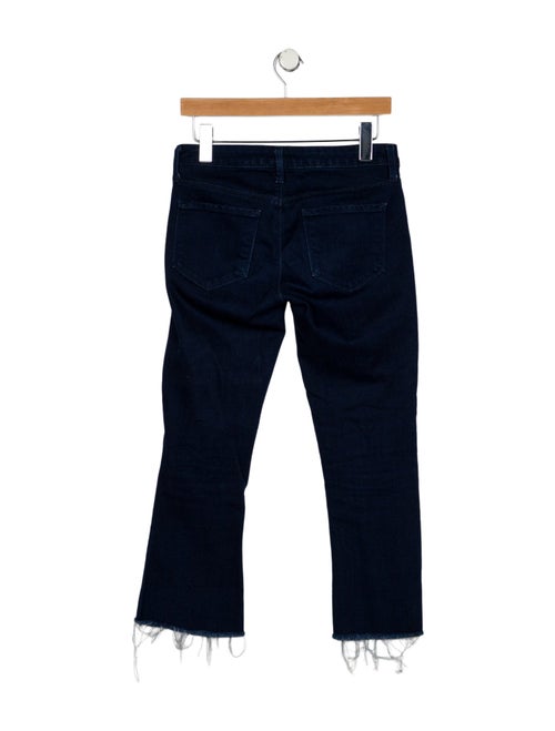 L'Agence Mid-Rise Straight Leg Jeans