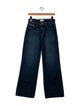 L'Agence Mid-Rise Wide Leg Jeans