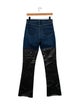 L'Agence Mid-Rise Wide Leg Jeans