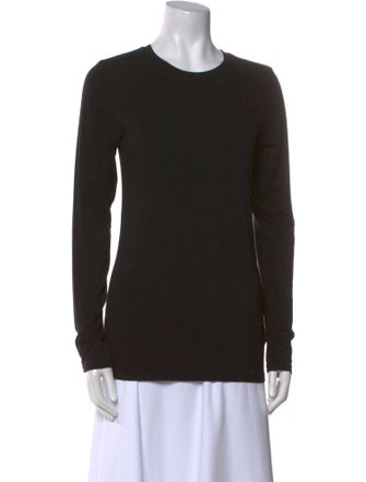 L'Agence Crew Neck Long Sleeve Sweatshirt