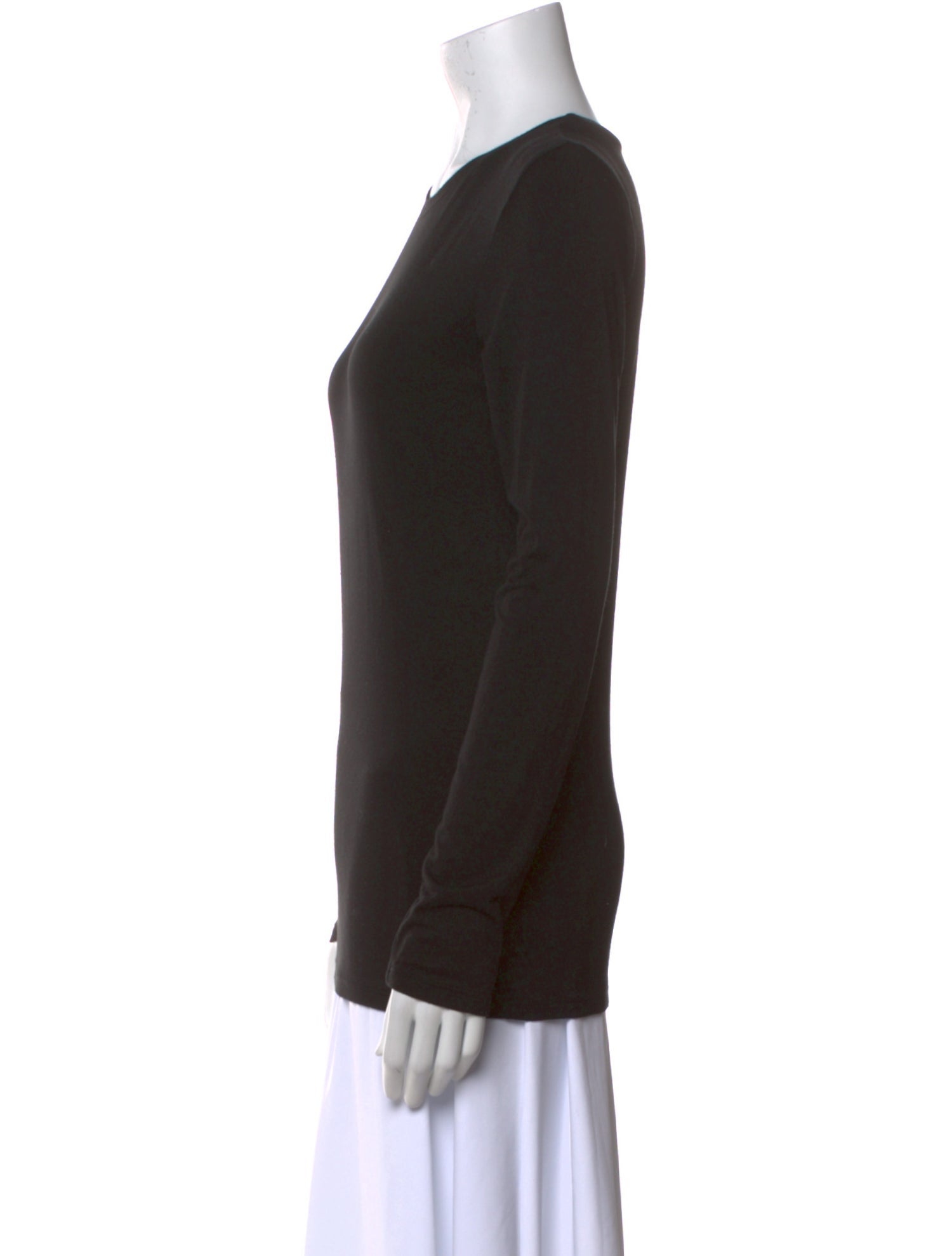 L'Agence Crew Neck Long Sleeve Sweatshirt