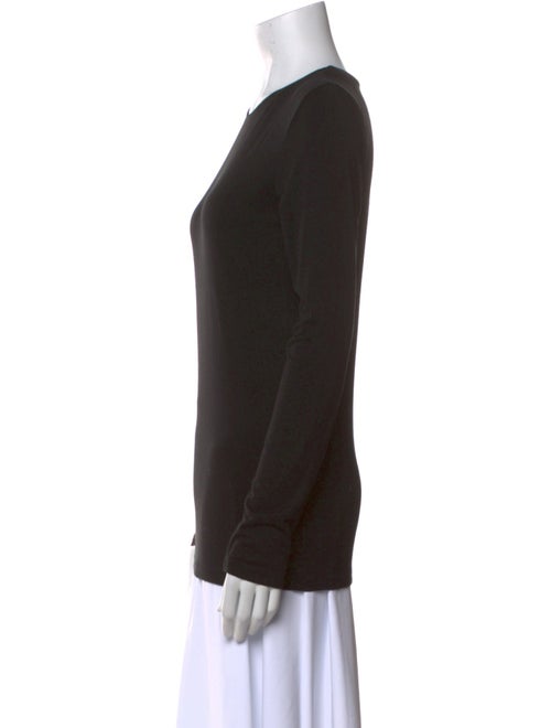L'Agence Crew Neck Long Sleeve Sweatshirt