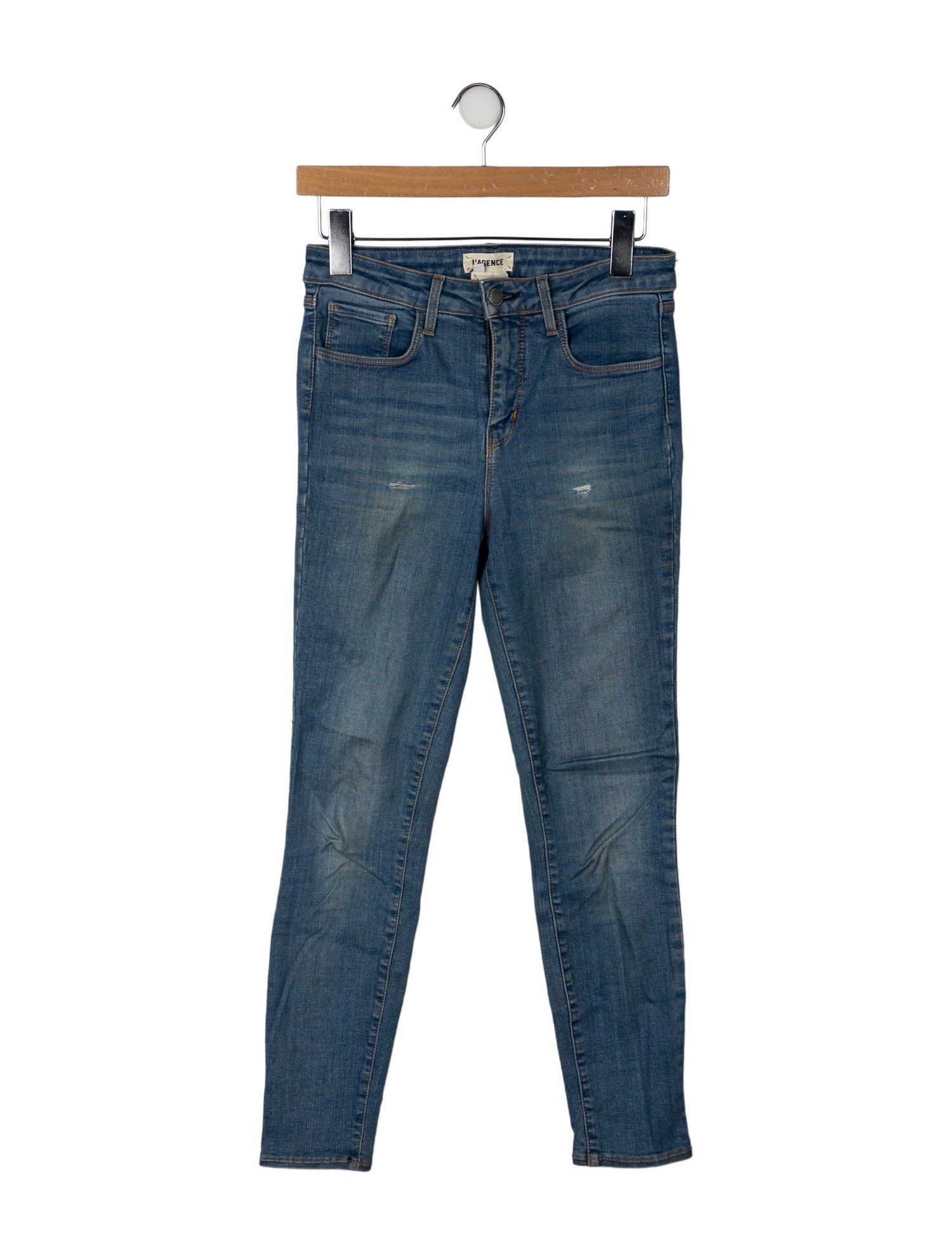 L'Agence Mid-Rise Skinny Leg Jeans