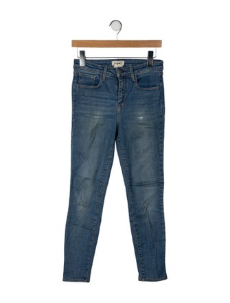 L'Agence Mid-Rise Skinny Leg Jeans